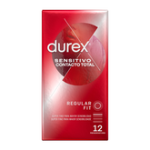 DUREX - TOTAL SENSITIVE CONTACT 12 UNITS